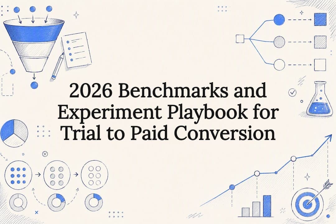 2026 Benchmarks and Experiment Playbook for Trial to Paid Conversion