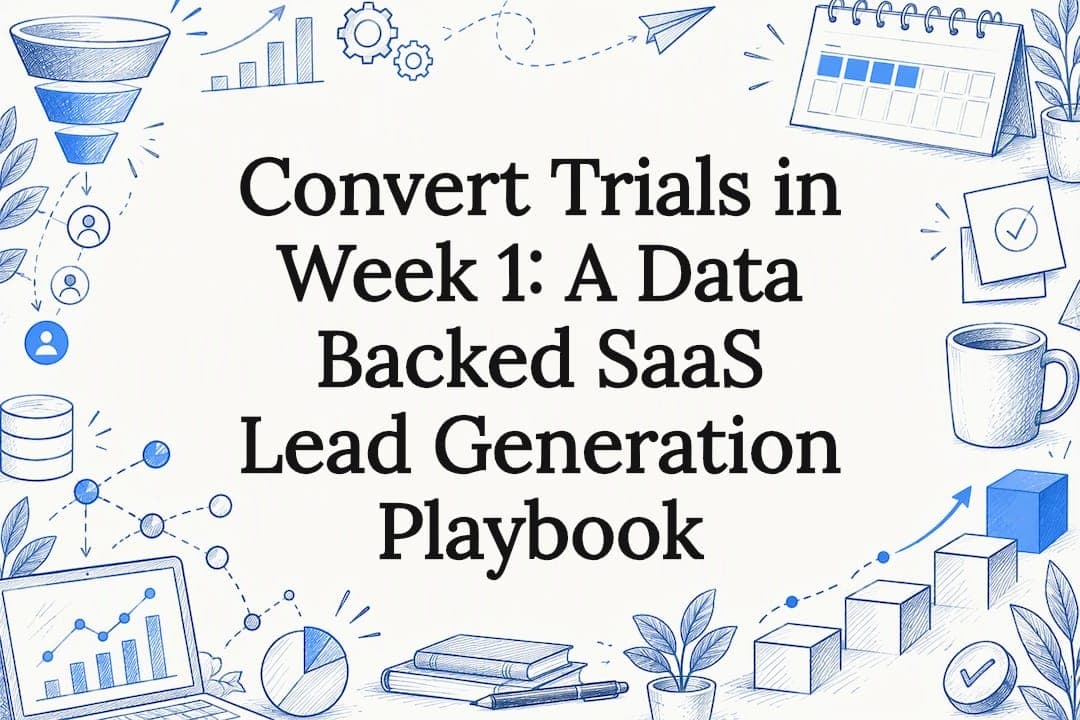 Convert Trials in Week 1: A Data Backed SaaS Lead Generation Playbook