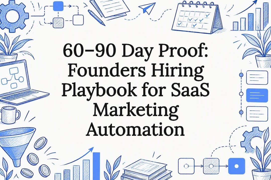 60–90 Day Proof: Founders Hiring Playbook for SaaS Marketing Automation
