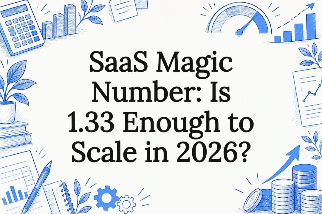 SaaS Magic Number: Is 1.33 Enough to Scale in 2026?